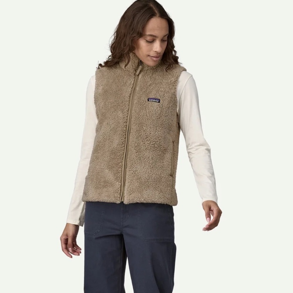 Women's Los Gatos Fleece Vest by Patagonia. Size small